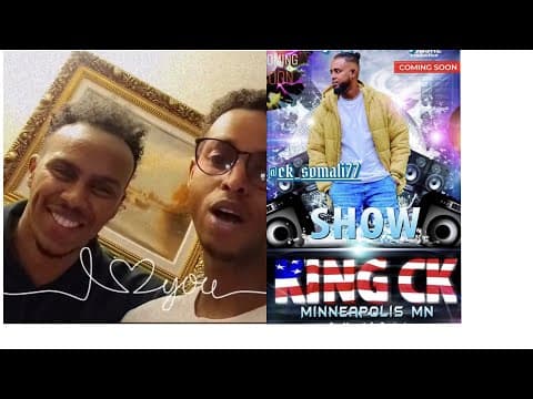 KING CK SHOWGII MINISOTA CARIGA MAREYKANKA IYO SHARMA BOY OO KASO DABA DHAGSADAY SANADKA CUSUB SHOW