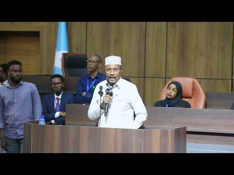 Guddoomiye Maxamed Nuur Gacal “Caawa waxaan ku faraxsanahay inaan yeelanno xildhibaanno ku yimid....