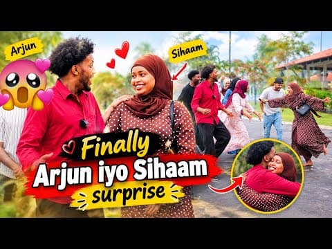 SIHAM AYAAN SURPRISE UGU KEENAY ARJUN IYO ASXPTA FARXAD OMG SIHAM IS BACK ❤️🥲