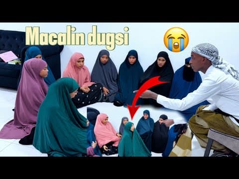 PART 3 MACALINKA IYO QOFTISA WALISKU DIRAY ,LIIN IYO RAQAY DUGSIGA USO QADANAY MAXA NAGA RAACAY🤣😱