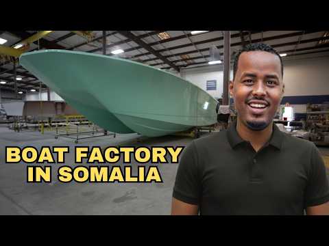 40 Sano Ka Dib Qurbaha – wuxuu furay Warshaddii ugu weyn ee Doomyaha Soomaaliya! 🚤🇸🇴