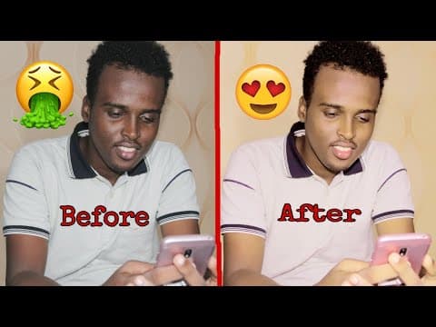 Baro Sida Loo Qurxiyo Sawirada Taleefan kaaga |Photo Editing