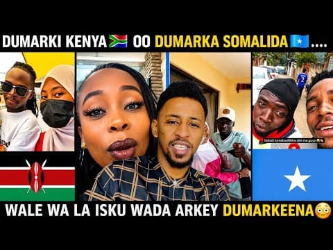 YAAH😳 DUMARKA KENYA🇰🇪 OO KA CODSADEY DUMARKA SOMALIDA🇸🇴 INEY RAGGA KENYA🇰🇪 GUURSADAAN OO ISKA TI....