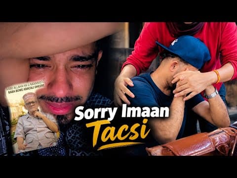 IIMAAN QOF QAALIYA  AYUU WAYAY USOO DUCEEYA GUYS 😭😭😭
