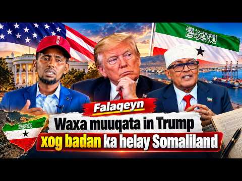 "Waxa muuqata in Trump xog badan ka helay Somaliland, waanu Aqoonsanayaa" Cabdilaahi Caarshe