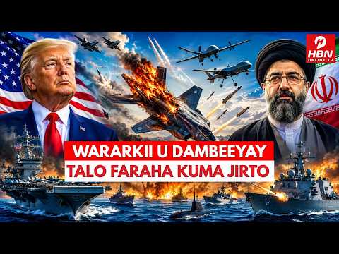 DEG DEG: IIRAAN OO "GUBTAY" DIYAARADO F-35 AH + WARAR KALE OO WAA WAYN OO HADDA SOO DHACAY