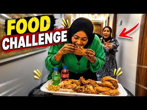 WEY QIYAANTE CUNTADA DHAN EE KA CUNTE WEY ISKA ORDEEN FOOD CHALLENGE 