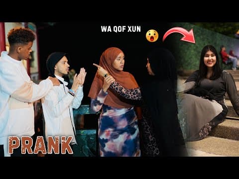 PRANK : UGU XUMA ABID KU SAMEYO NAFISA .!?😱 HALİS ADO QAWAN 😱