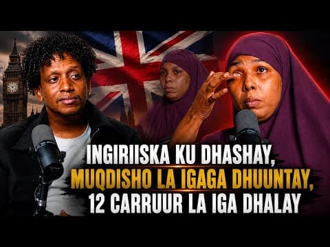 AX! INGIRISKA KU DHASHAY, GARONKA XAMAR LA IGAGA DHUNTAY, 12 CARUUR LA IGA DHALAY