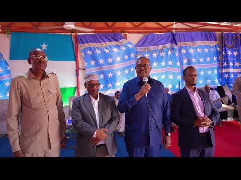 khudbadii madaxwaynaha Dawladda Puntlland u jeediyey bulshada Galdogob. 13 08 2026