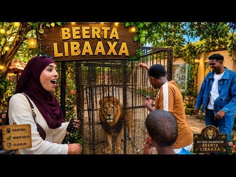 BEERTA LIBAAXYADA AADNAY CABSI CABI  QOSOLKA ADUUNKA..😂😱