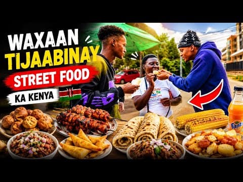 ALPHA OO TIJAABIYEY CUNTOOYINKA STREET FOOD KA SANADO KADIB 😂😂😂
