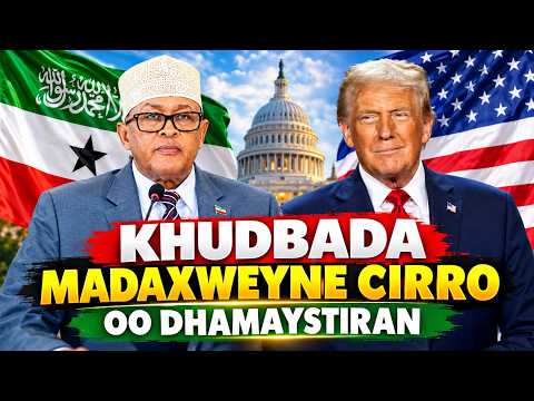 Madaxweyne Cirro oo Ka Warbixiyey Safarkiisii Maraykanka