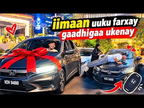 SURPRICE IIMAAN AYAAN UKEENAY GAARIGII AAN UBALAN QAADAY FARXAD