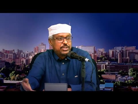 MUXAADARO CUSUB | ilaahay Sw oo Lala Ganacsado - Sheikh Mustafe Xaaji Ismaaciil