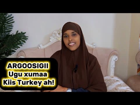 ARGOOSIGII UGU XUMA/KIIS TURKEY AH!@SawdaBillan 