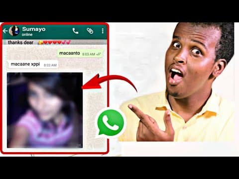 Sida Loo Basaaso ama Looga Warqabo Saaxiibtaada WhatsApp Ka!