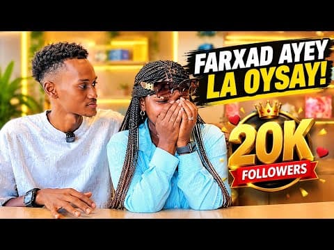 FARXAD DARTEEDA AYEE LA OYSAY DIB AYAAN ISKU ARAGNAY MAANTA MAXEE KA DHAHDAY DADKA SOMALIYEED