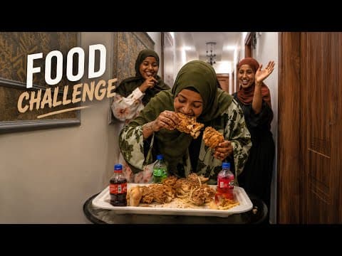 HAL MAR WEY CUNI WEYSE ISKA OROD AALA DHAHAY FOOD CHALLENGE WAA LAGA DHAMEESTE 