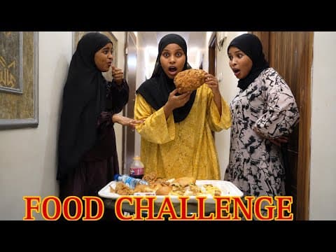 SAAFI AYAA KUSOO DARAY WAA LAKALA ADKAADE FOOD CHALLENGE ISKA OROD AALA DHAHAY 