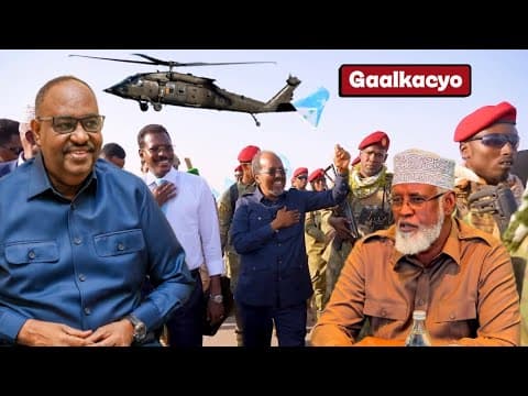DEG DEG 10kun oo ciidamada Gorgor & Danab ah oo Toos ula wareegay amaanka Xasan Sh & Puntland oo…