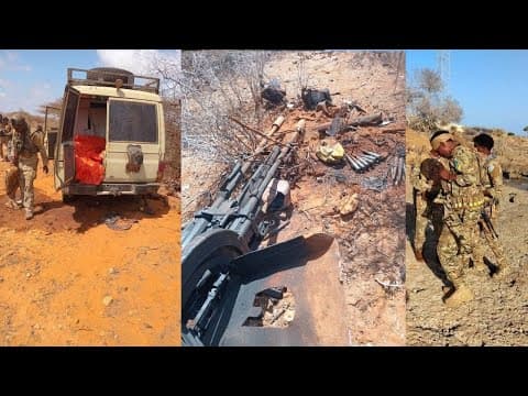 Sidee kudhaa loogu jabiyay Shabab Gaadiid dagaal oo laga qabsaday iyo kuwo laga gubay jabkii abid ug