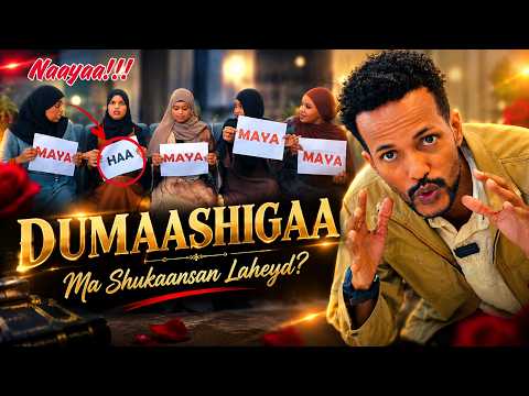 DUMAASHIGAAGA MA SHUKAANSAN LAHEYD ?