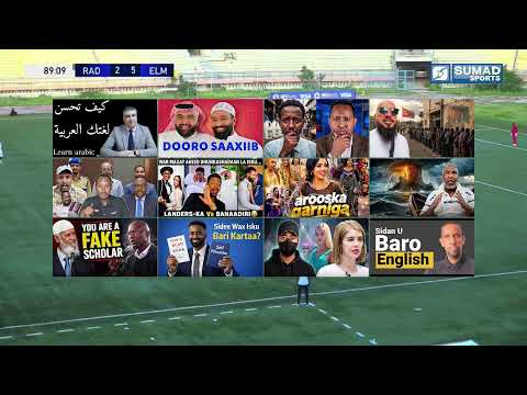 RAADSAN🆚ELMAN Somalia National League.