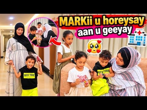 SURPRISE AYAAN UGU DHİGAY ADNA IYADOO FILEYNIN IYO MUSCAB OO NAHIDA KU DHAHAY WAA NIILA JOOGA 