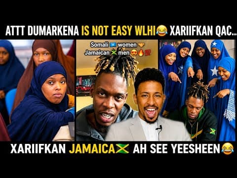 Attt XARIIF JAMAICAN🇯🇲 TII KUDHACDEY AR DUMARLAND SE WAX YEESHEEN😂 WA IDINKA HAYAA WLHI VIVE QUEENS🥰