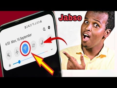 Sida Loo ogaado Wifi Password! 2020