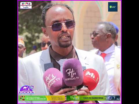 Wasiirka wasaaradda  Biyaha Somaliland oo maanta lagu Soo dhaweyey magaalada Burco