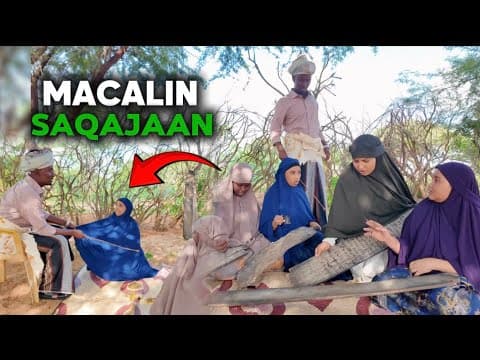 HOOYADEED BAY USHEEGTAY INU MACALINKA DUGSIGA TAABTAY NAXDIN MACALIN SAQAJAAN😱