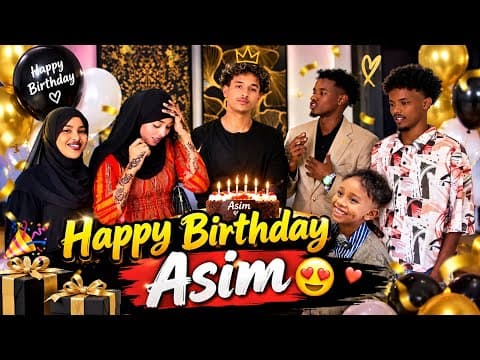 ASIM SURPRISE UGU DHIGNAY WAXUU JECEL YAHAY OO DHAN DHALASHADIISA INTA LA GAARIN..😱 