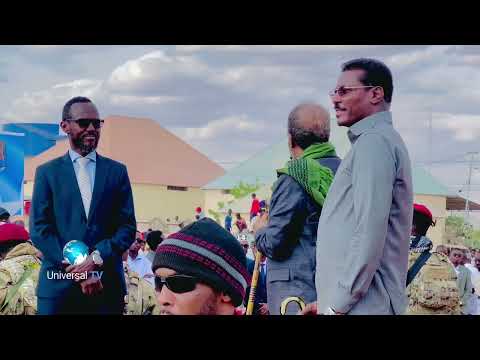 Madaxweyne Xasan Shiiq  oo si wayn loogu soo dhaweeyay Magaalada Cadaado ee gobolka Galgaduud.