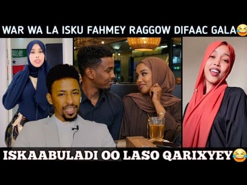 WAR WAA ISKU FAHMEY😂 RAGGOW SHAXDA BADALA 2026 WAX WALBO WAA LASO QARXIYEY😆 AR SOMALIYAA WAA KU.....
